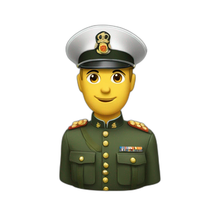 Salut militaire  emoji