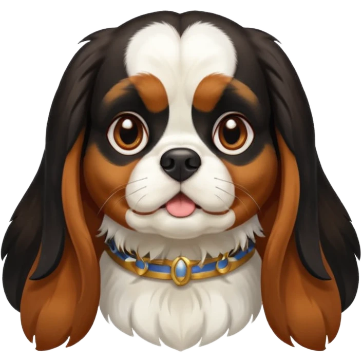 Chienne King charles emoji