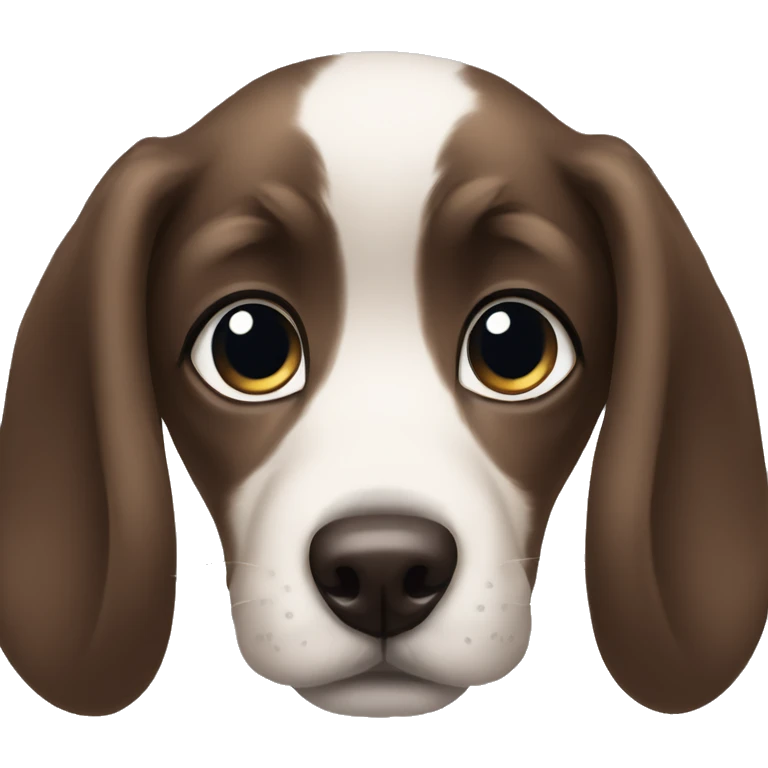 Puppy dog eyes emoji