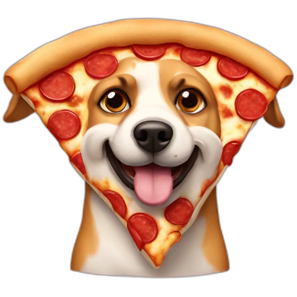 pizza dog emoji