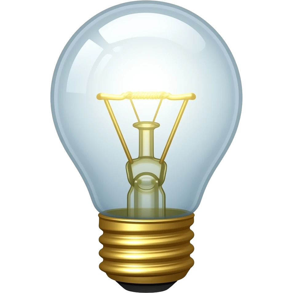 bulb emoji
