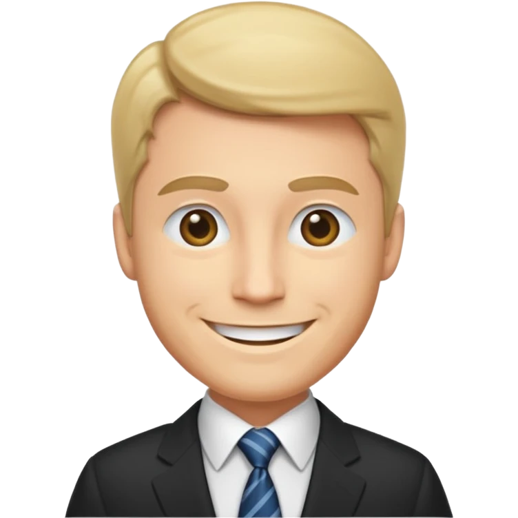 Mr. businessman emoji