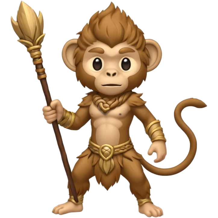 air elemental monkey warior emoji