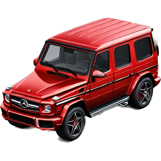 Mercedes-Benz G63 AMG red emoji