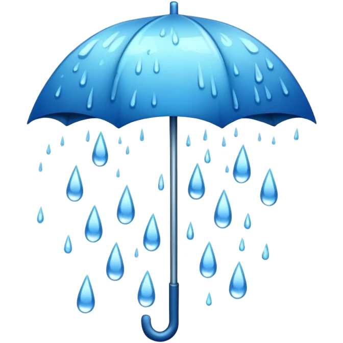 Rain emoji