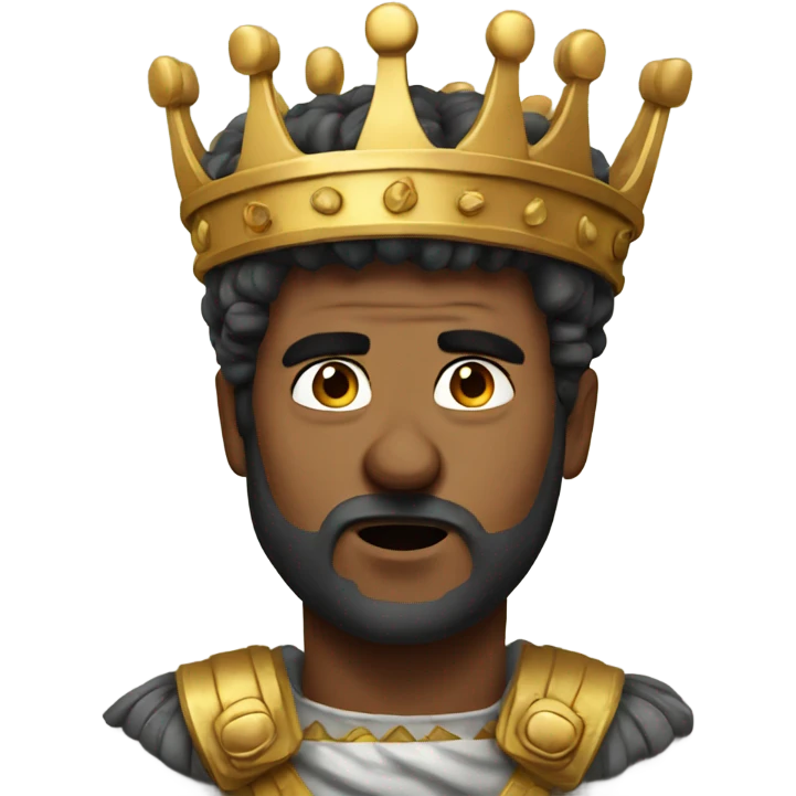 mad roman king emoji