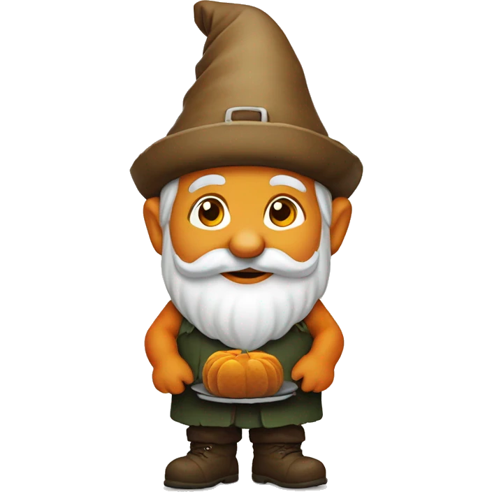 Thanksgiving gnome emoji