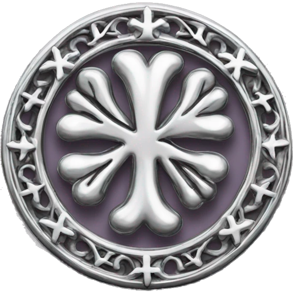 Chrome hearts logo emoji