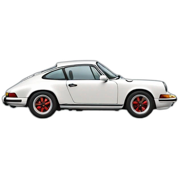 porsche 911 side view emoji