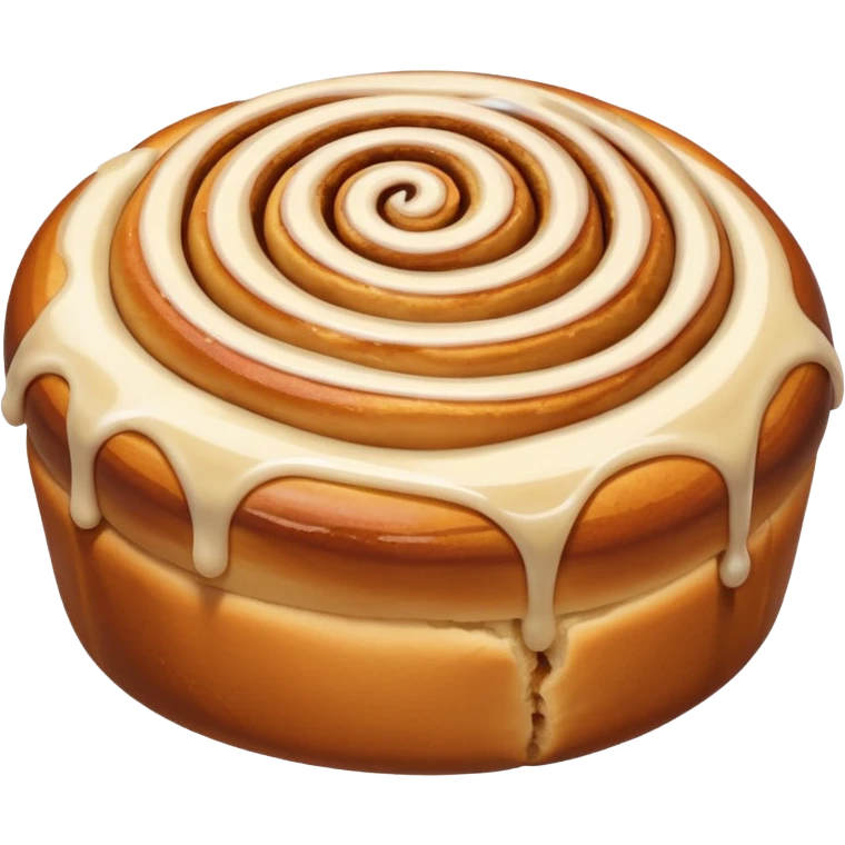 Zimtschnecke mit Glasur emoji