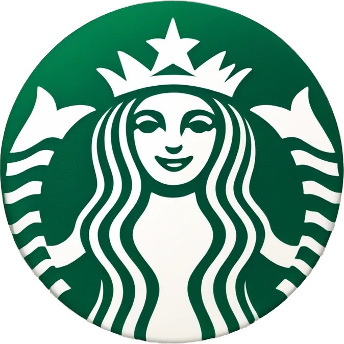 Starbucks logo emoji