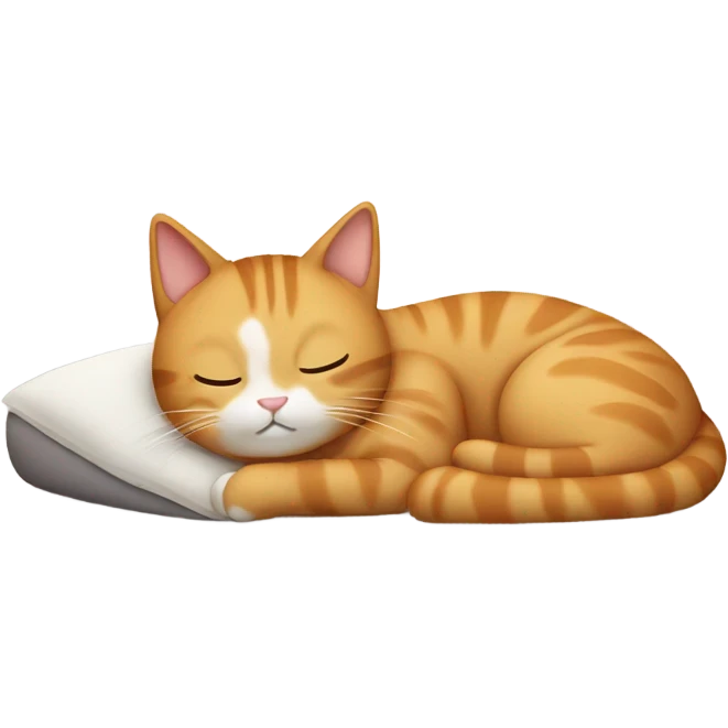 cat in bed emoji