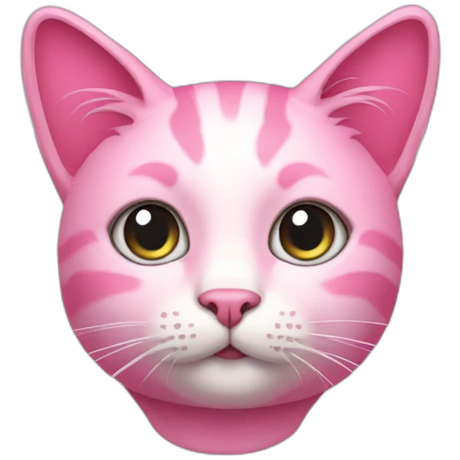 pink cat emoji