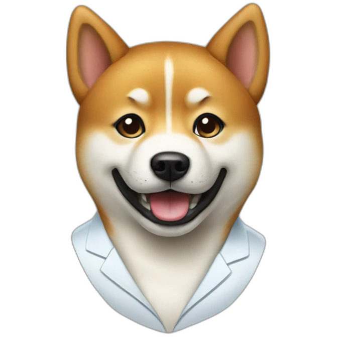 A dentist’s Shiba Inu emoji