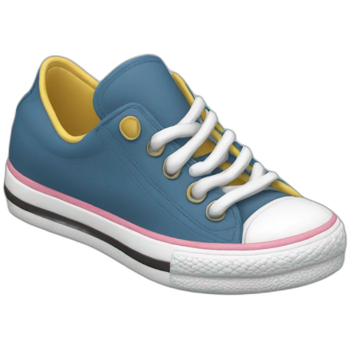 chaussures converses emoji