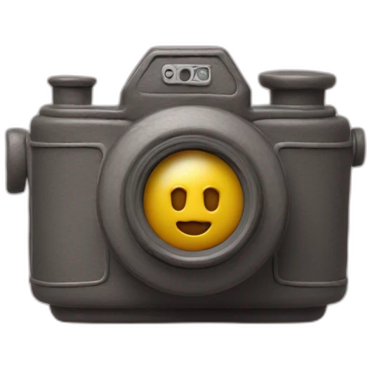 Plasticine Old Film Camera emoji