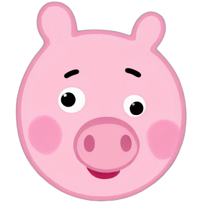 Peppa pig emoji