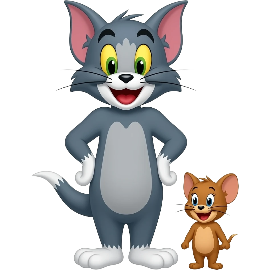 Tom and Jerry emoji