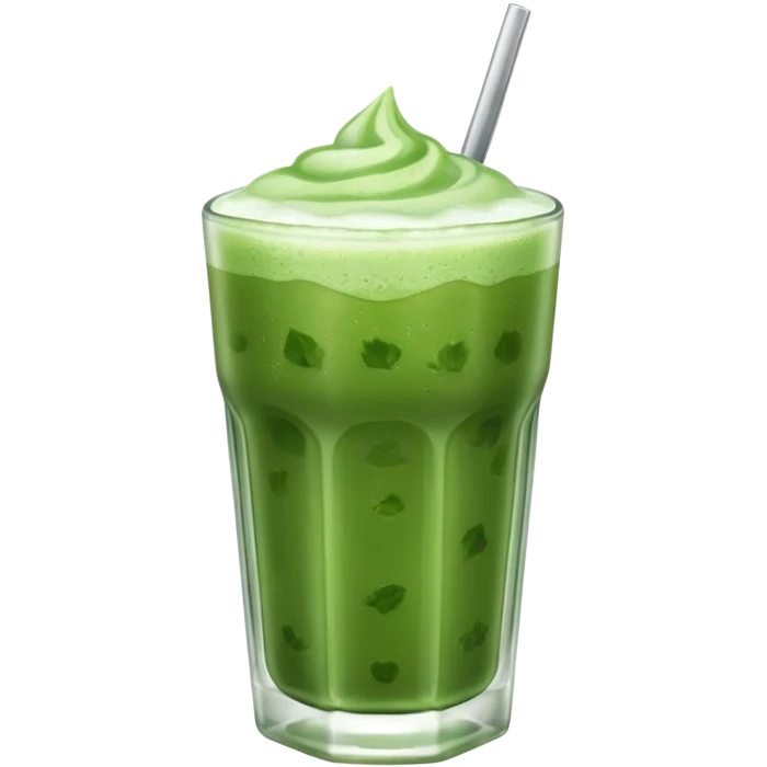 iced matcha emoji