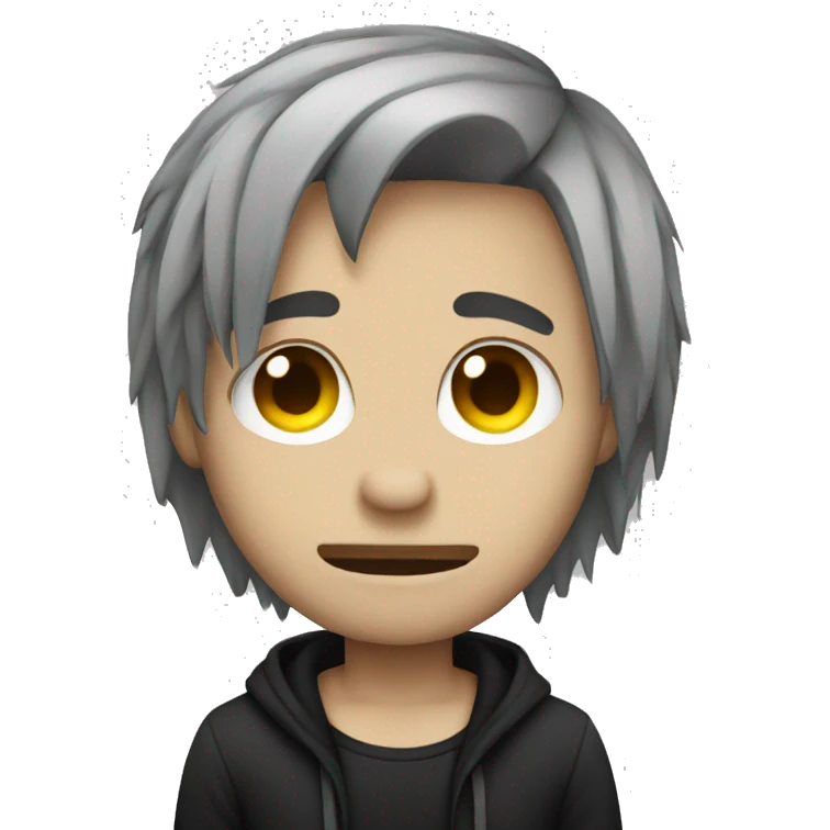 an emo man emoji