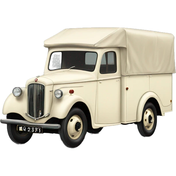 1952 Jowett Bradford lorry  emoji