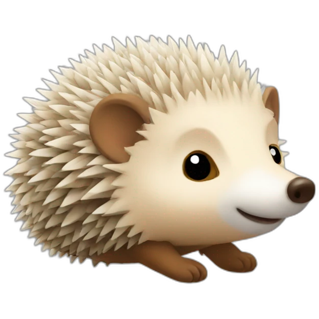 winged hedgehog emoji