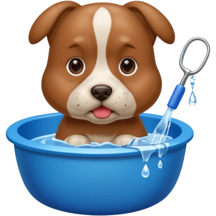dog, dog bowl, toy, grooming tool emoji