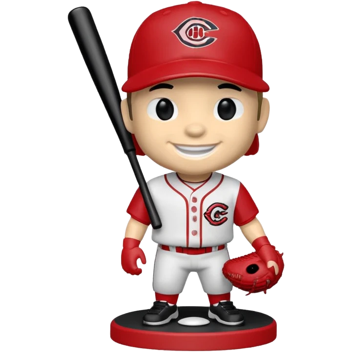 Carolina Mudcats baseball mascot bobblehead  emoji