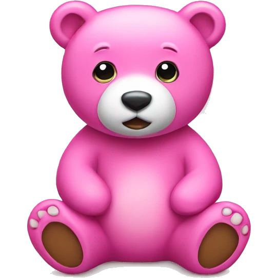 Pink bears emoji