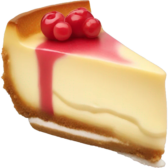 Cheesecake emoji