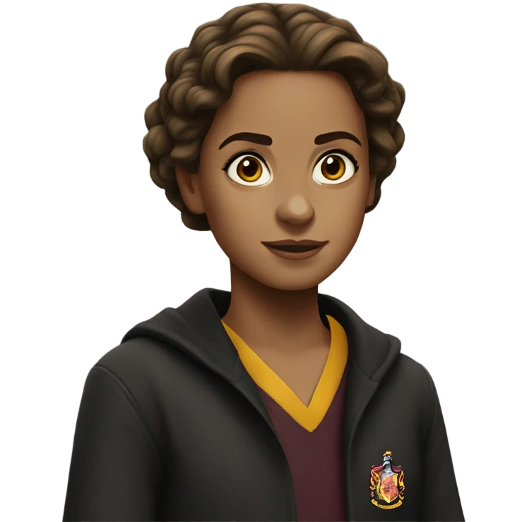 Hermione, the character in movie harry potter emoji