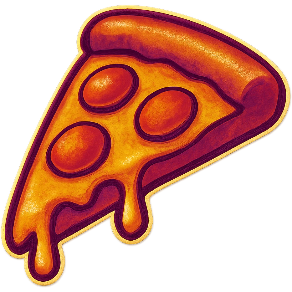 slice of pizza emoji