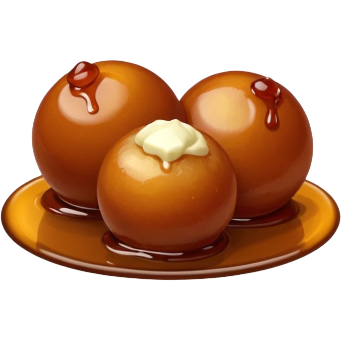 Gulab jamun w emoji