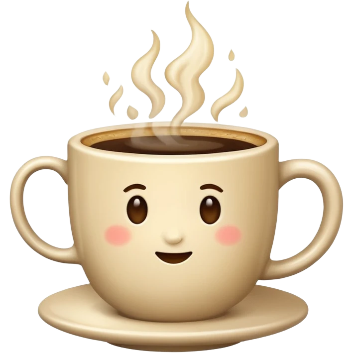 vanilla coffee emoji