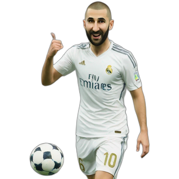 Benzema in bhagwa emoji