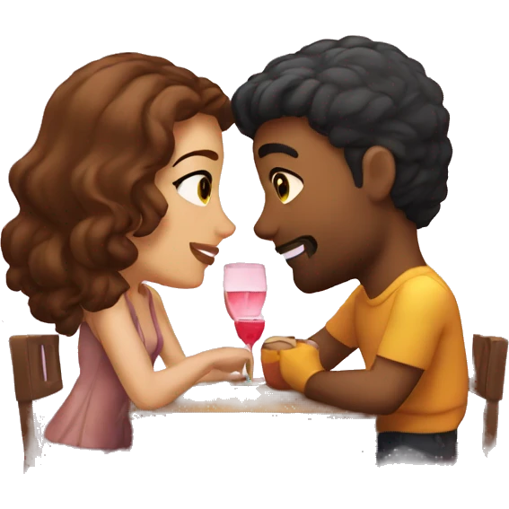 make a couple on a romantic date emoji