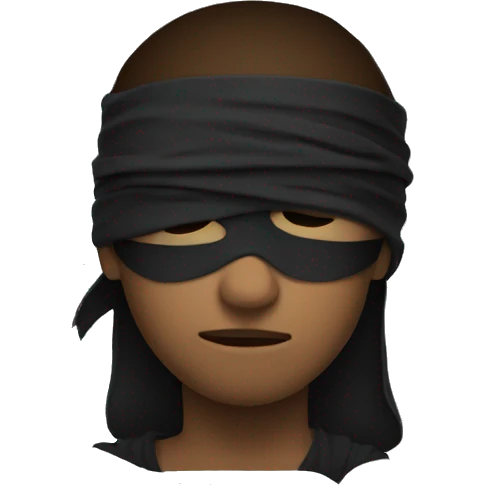 blindfolded emo emoji