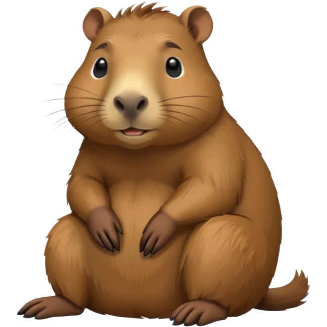 Capybara emoji