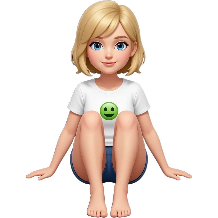 Black Background Woman Feet Green Emoji Swimwear Calm Bikini Blonde Hair Summer emoji