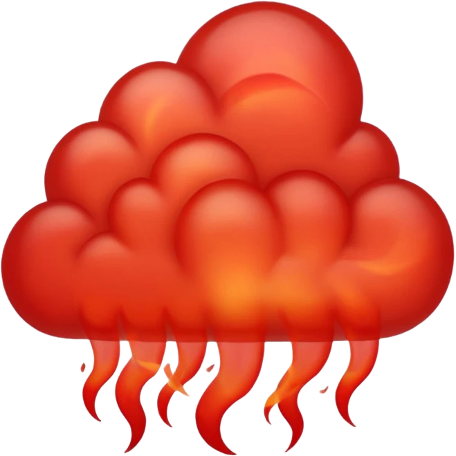 red smoke   emoji