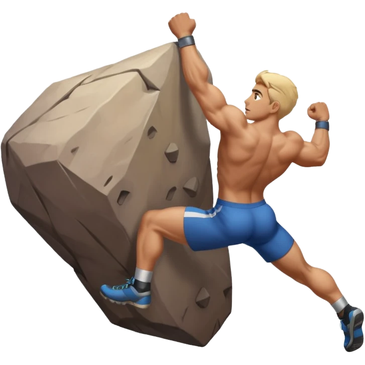 human  climbing emoji