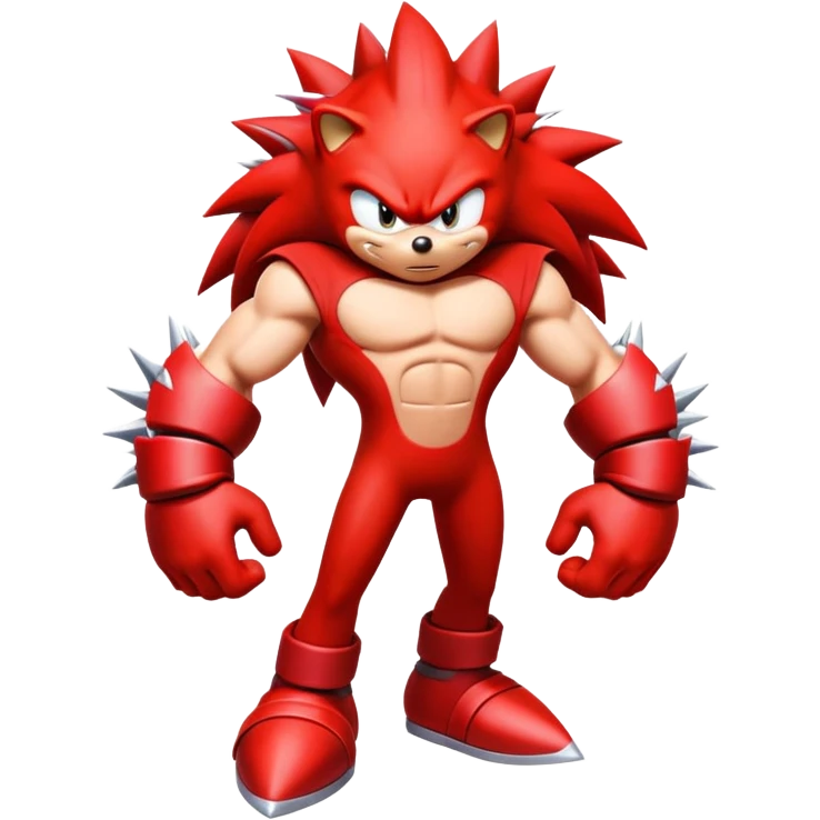 Knuckles from sonic the hedgehog  emoji