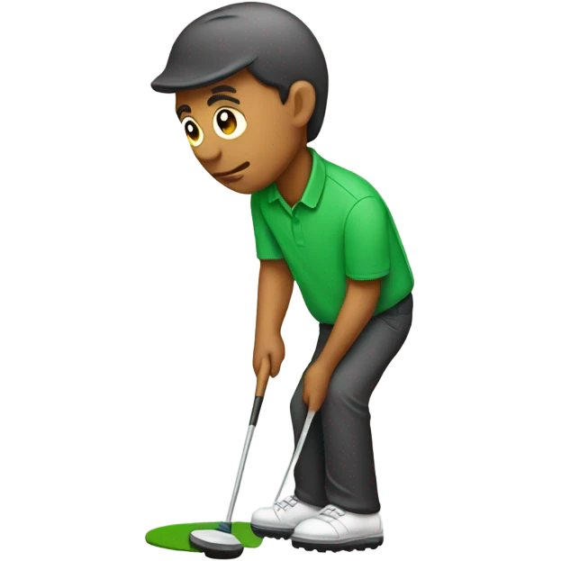 Mini putt emoji