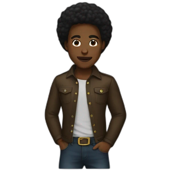 Black power emoji
