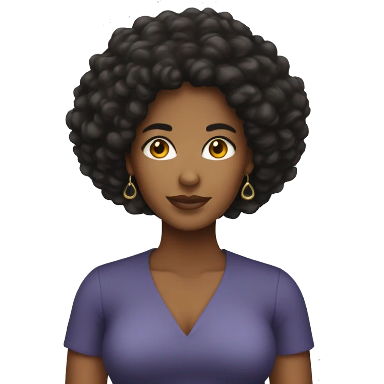 Afro Latina women  emoji
