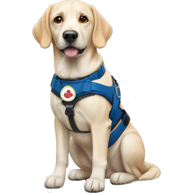 Service dog  emoji
