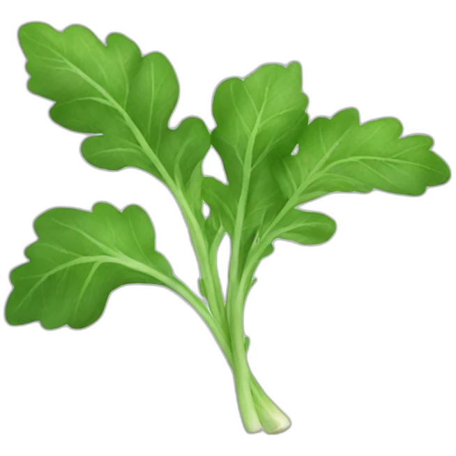 arugula emoji