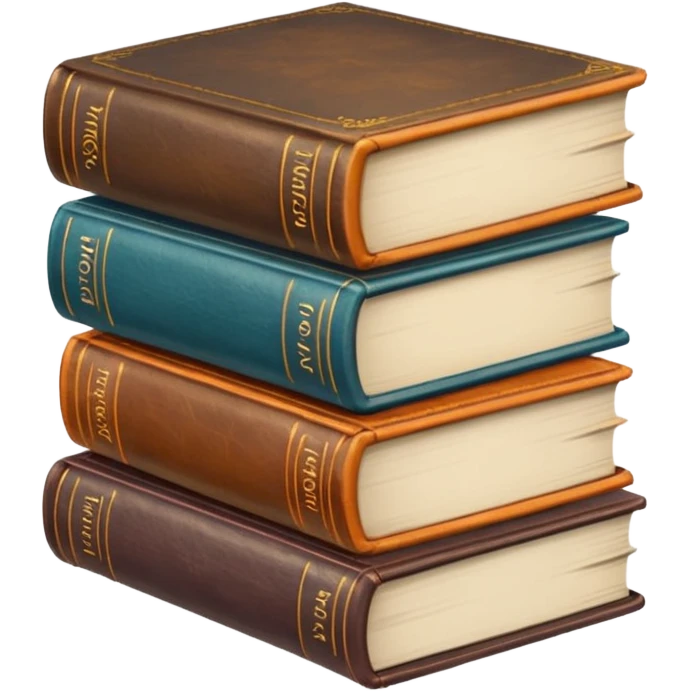 stack of books emoji