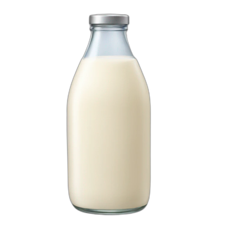 Bouteille de lait emoji