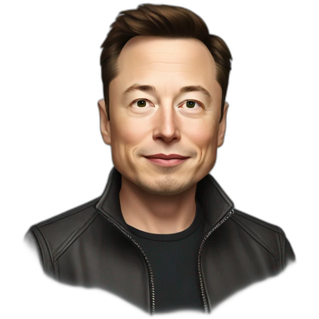 Elon Musk réaliste emoji